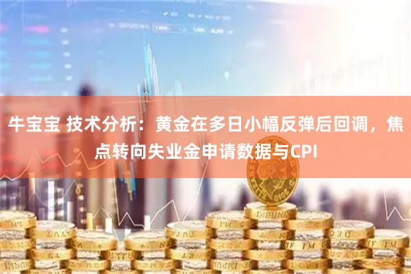 牛宝宝 技术分析：黄金在多日小幅反弹后回调，焦点转向失业金申请数据与CPI