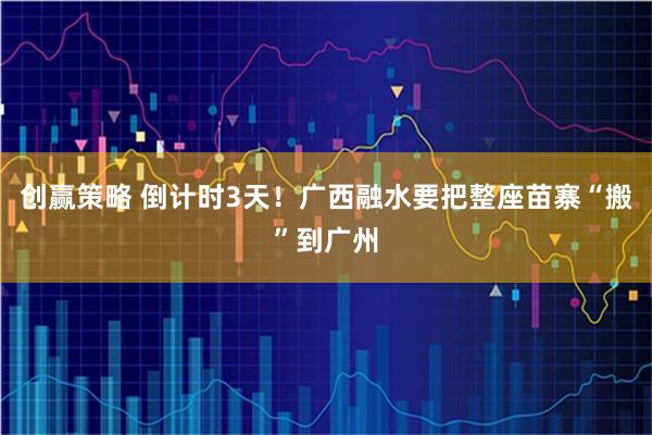 创赢策略 倒计时3天！广西融水要把整座苗寨“搬”到广州